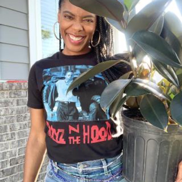 Ripple Junction Tops - BOYZ N THE HOOD Tshirt Small
